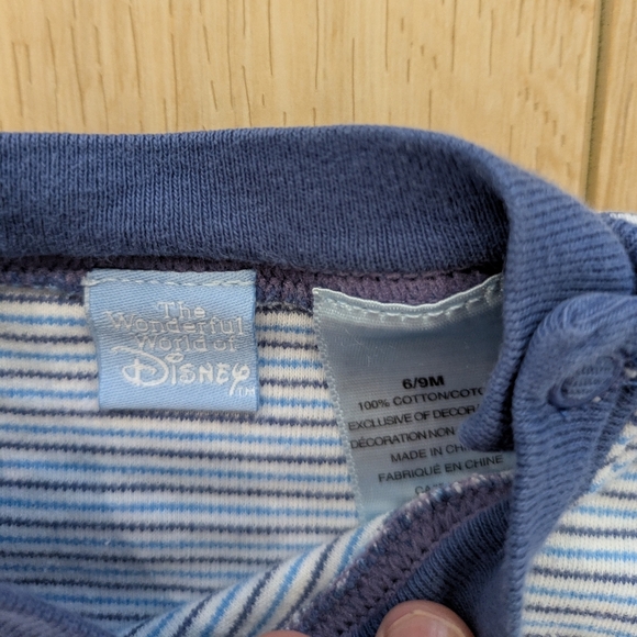 Disney Baby Embroidered Mickey Mouse & Frog Onesie - Picture 4 of 4